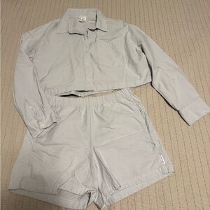 Light Blue Matching Set